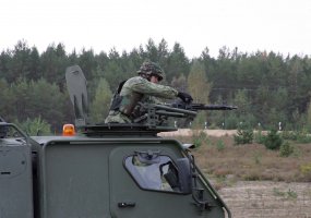 Vaidoto bataliono kariai treniravosi užtikrinti lydimų krovinių saugumą - 5