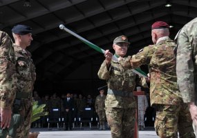 Afganistano Vakarų regioninėje vadavietėje vyko pasikeitimo ceremonija  - 4