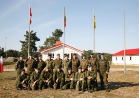 Reconnaissance servicemembers of “Iron Wolf” take part in multinational exercise “Maple Arch 2011“ - 5