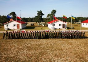 Reconnaissance servicemembers of “Iron Wolf” take part in multinational exercise “Maple Arch 2011“ - 6