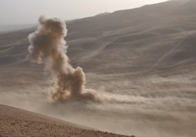Ghor PRT Explosive Ordnance Disposal specialists destroyed five hundred pieces of explosives - 3