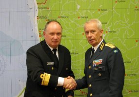 Supreme Commander of the Swedish Armed Forces visited the Ministry of National Defence - 4