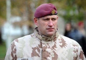 į NATO misiją Afganistane išlydėti Lietuvos kariai - 2