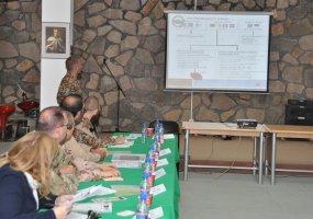 Peace and reintegration conference held at the Chaghcharan PRT base  - 2