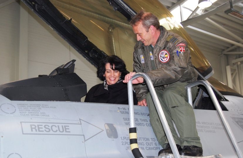 Swedish Ambassador has paid a visit to LTU AF Air base