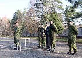 Lietuvos kariuomenės mokykloje pirmą kartą organizuoti jaunųjų šaulių būrelio vadovo kursai... - 4