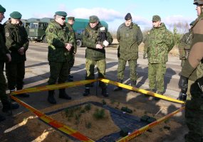 Tiesioginės paramos logistikos batalione vyko būrių vertinamosios pratybos „Rudens lietus 2011“ - 3