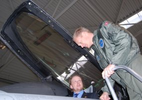 Aviacijos bazėje lankėsi Kanados Ambasados biuro Vilniuje atstovas - 3