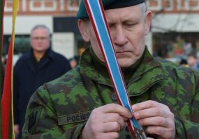 Panevėžyje apdovanoti iš Afganistano grįžę Lietuvos kariai - 2