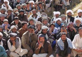 Lithuanian troops and representatives of Afghan National Security Forces paid a visit to remote... - 3