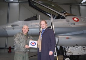 Representative of Canada's Embassy in Vilnius paid a visit to the Šiauliai Air Base - 1
