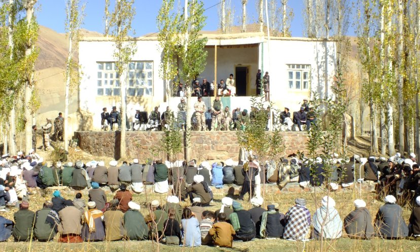Lithuanian troops and representatives of Afghan National Security Forces paid a visit to remote...