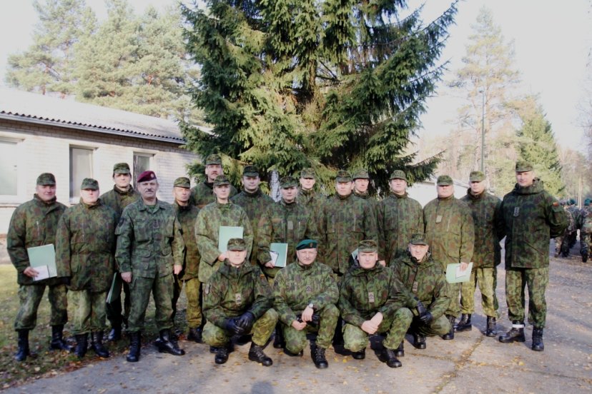 Lietuvos kariuomenės mokykloje pirmą kartą organizuoti jaunųjų šaulių būrelio vadovo kursai...