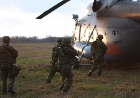 Pratybose buvo vertinamas Mindaugo bataliono karių pasirengimas veikti tarptautinių operacijų... - 3