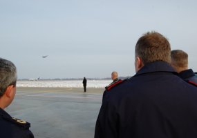 Aviacijos bazėje lankėsi Danijos gynybos ministras ir karinių oro pajėgų vadas  - 5