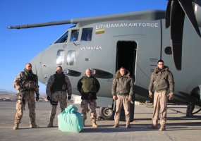 Goro provincijoje Afganistane tarnaujantiems kariams - siuntiniai iš Lietuvos - 1