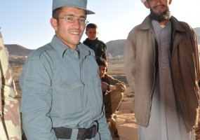 PRT-14 conducted joint patrol with local policemen of Ghor - 3