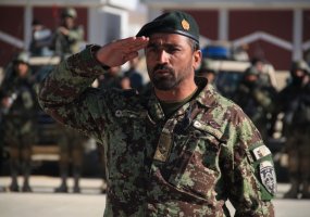 Commander of Afghanistan National Army Ground Force visited Ghor province - 4