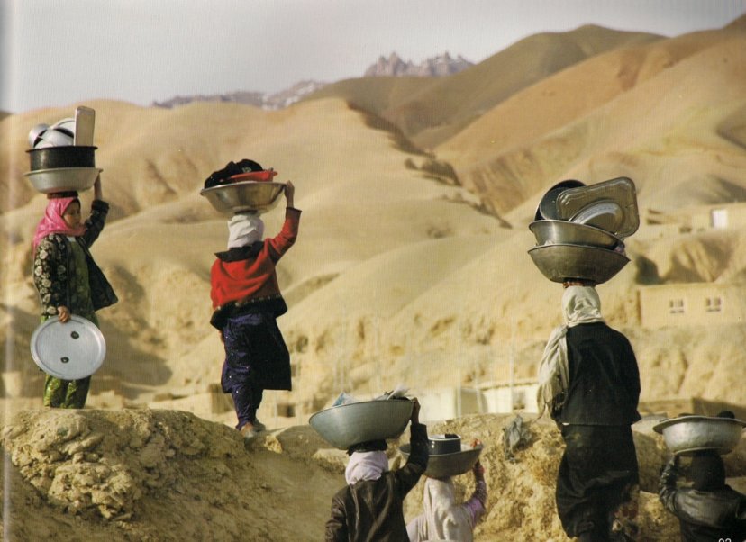 Base of Chaghcharan Provincial Reconstruction Team - venue for exposition of Afghan national...