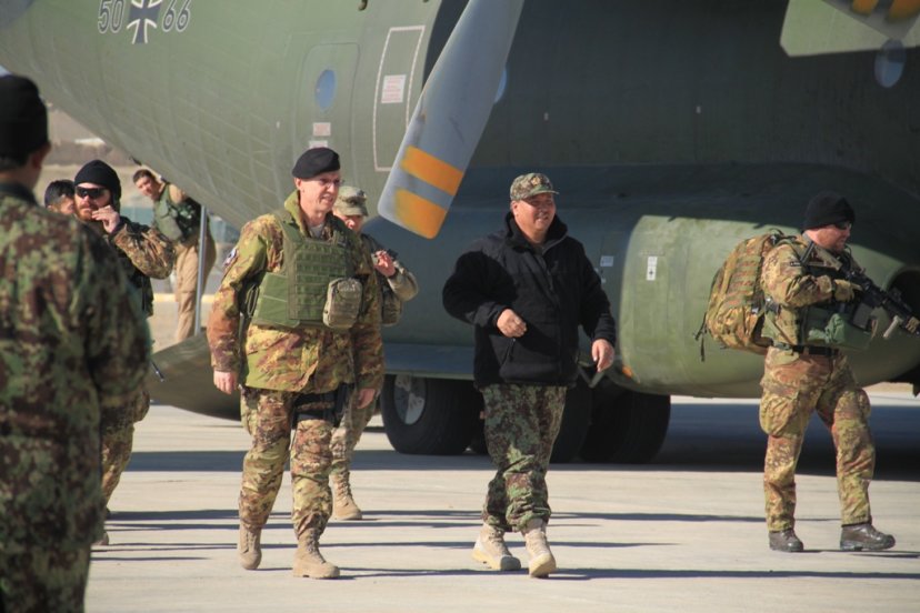 Commander of Afghanistan National Army Ground Force visited Ghor province