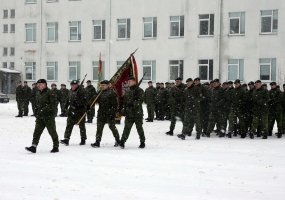 Rukloje su „Geležinio Vilko“ brigada atsisveikino du jos batalionai - 3