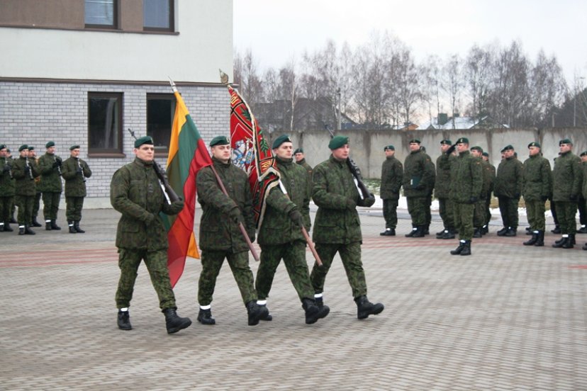 Gedimino štabo batalionas minėjo Laisvės gynėjų dieną 