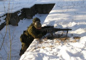Vaidoto bataliono kulkosvaidininkai atnaujina žinias  - 3