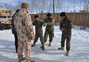 Officers of Afghan National Army share experience with colleagues from Lithuania  - 3