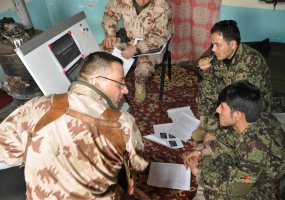 Officers of Afghan National Army share experience with colleagues from Lithuania  - 4