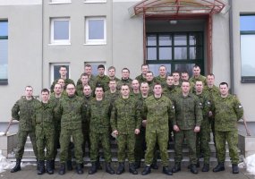Gaižiūnų poligone - Atskirojo karo policijos būrio pratybos - 3