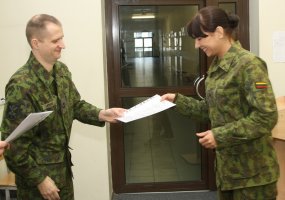 Į civilių ir karių bendradarbiavimo specialistų būrį įsiliejo dvi dešimtys karių  - 1