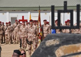Kariuomenės vadas gen. ltn. A. Pocius aplankė Goro provincijoje Afganistane tarnaujančius... - 6