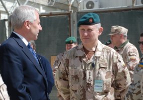 Chief of Defence of Lithuania Lt Gen A. Pocius met with representatives of the command of NATO’s... - 1