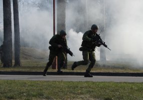 Kęstučio batalione vyksta pratybos ,,Vilkų smūgis - 5