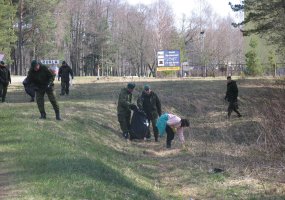Jonušo Radvilos mokomojo pulko kariai dalyvavo akcijoje DAROM - 2