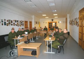 Sausumos pajėgų vadovybės kariai lankėsi pavaldžiose vienetuose Panevėžyje, Šiauliuose ir Klaipėdoje - 2