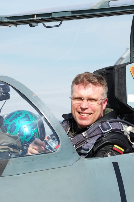 KOP vadas atliko kontrolinius skrydžius su L-39ZA