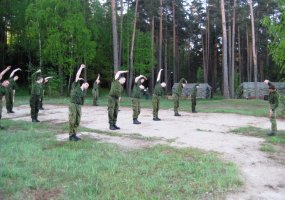 Vaidoto batalione vyko štabo karių individualaus rengimo pratybos - 2