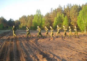 Vaidoto batalione vyko štabo karių individualaus rengimo pratybos - 3