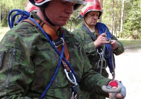 Dvylika Lietuvos didžiojo kunigaikščio Gedimino štabo bataliono karių baigė aukštalipio kursą - 2