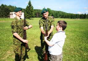 Gedimino štabo batalione vyko atvirų durų diena - 2