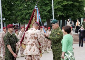 Sutikti iš Afganistano grįžę Lietuvos kariai - 5