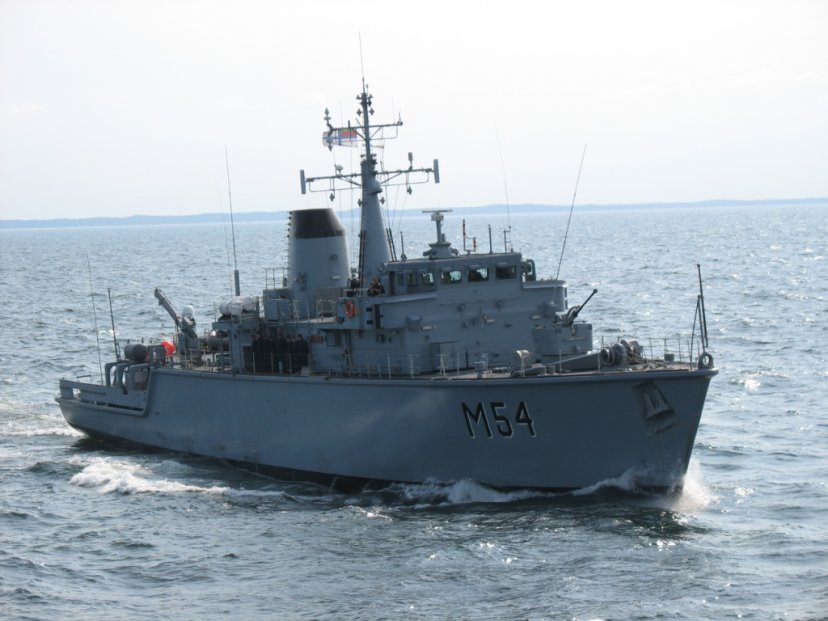 Lithuanian warship “Kuršis” participate in multinational exercise “Open Spirit 2012”