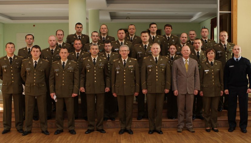 Lietuvos karo akademijoje baigėsi kuopų vadų lyderių kursai