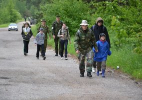 Vyko dvyliktasis tradicinis pėsčiųjų žygis ,,Radvilų keliais“ - 5