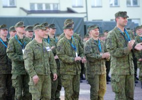 Pratybų BALTOPS 2012 metu Algirdo bataliono kariai paminėjo Geležinio Vilko dieną - 3