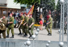 Brigados „Geležinis Vilkas“ 20 metų jubiliejaus proga Kauno kariliono varpai skambino Geležinio... - 6