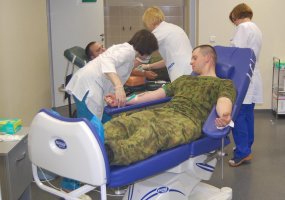 Vilniaus rinktinės krašto apsaugos savanoriai dalyvavo kraujo donorystės akcijoje - 3