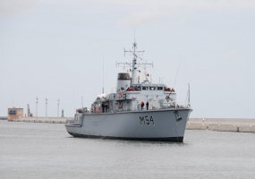 Pratybų BALTOPS 2012 metu sunaikinti jūros dugne rasti sprogmenys - 1