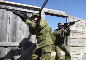 Lithuanian and US military personnel train together at Kairiai  - 1
